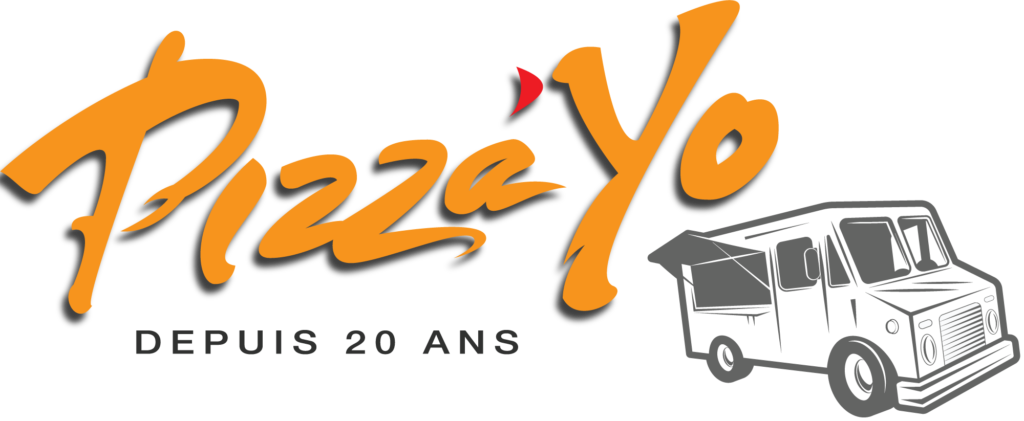 Le logo du food trucks de Pizza'Yo.